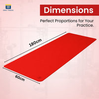 Bimla Traders Premium EVA Yoga Mat for Women & Men | Anti-Slip Exercise & Gym Mat for Home Workouts | Lightweight & Durable