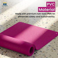 Bimla Traders Premium PVC Yoga Mat for Women & Men | Anti-Slip Exercise & Gym Mat for Home Workouts | Lightweight & Durable