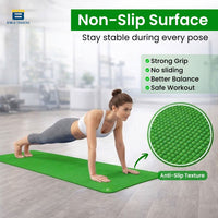 Bimla Traders Premium PVC Yoga Mat for Women & Men | Anti-Slip Exercise & Gym Mat for Home Workouts | Lightweight & Durable