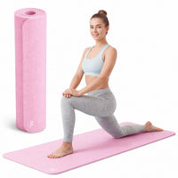 Bimla Traders Premium PVC Yoga Mat for Women & Men | Anti-Slip Exercise & Gym Mat for Home Workouts | Lightweight & Durable
