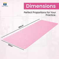 Bimla Traders Premium PVC Yoga Mat for Women & Men | Anti-Slip Exercise & Gym Mat for Home Workouts | Lightweight & Durable