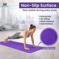 Bimla Traders Premium PVC Yoga Mat for Women & Men | Anti-Slip Exercise & Gym Mat for Home Workouts | Lightweight & Durable