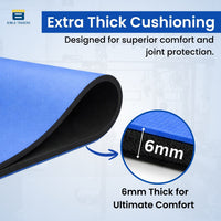 Bimla Traders Premium TPE Yoga Mat for Women & Men | Anti-Slip Exercise & Gym Mat for Home Workouts | Lightweight & Durable