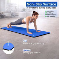 Bimla Traders Premium TPE Yoga Mat for Women & Men | Anti-Slip Exercise & Gym Mat for Home Workouts | Lightweight & Durable