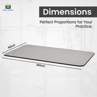 Bimla Traders Premium TPE Yoga Mat for Women & Men | Anti-Slip Exercise & Gym Mat for Home Workouts | Lightweight & Durable