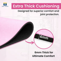 Bimla Traders Premium TPE Yoga Mat for Women & Men | Anti-Slip Exercise & Gym Mat for Home Workouts | Lightweight & Durable