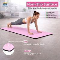 Bimla Traders Premium TPE Yoga Mat for Women & Men | Anti-Slip Exercise & Gym Mat for Home Workouts | Lightweight & Durable