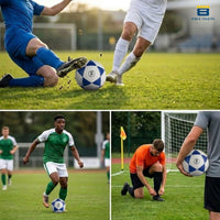 Bimla Traders Football | Rubber Moulded Training & Match Ball | All Age Groups | Outdoor Waterproof | for Ground, Grass & Turf