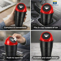 Bimla Traders Portable Mini Trash Bin for Car, Office, Home & Travel | Compact Garbage Organizer for Vehicle, Desk, Table & Kitchen | Car Accessories