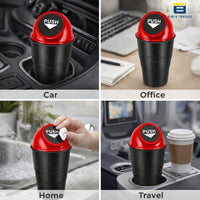 Bimla Traders Portable Mini Trash Bin for Car, Office, Home & Travel | Compact Garbage Organizer for Vehicle, Desk, Table & Kitchen | Car Accessories