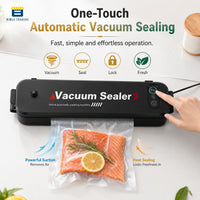 Bimla Traders Vacuum Sealer Machine – Food Preservation & Vacuum Packaging for Snacks, Vegetables, Meat | Small Kitchen Appliance for Home & Garden | Easy Vacuum Sealing for Freshnes. Pack of 1