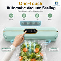 Bimla Traders Vacuum Sealer Machine – Food Preservation & Vacuum Packaging for Snacks, Vegetables, Meat | Small Kitchen Appliance for Home & Garden | Easy Vacuum Sealing for Freshnes. Pack of 1