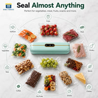 Bimla Traders Vacuum Sealer Machine – Food Preservation & Vacuum Packaging for Snacks, Vegetables, Meat | Small Kitchen Appliance for Home & Garden | Easy Vacuum Sealing for Freshnes. Pack of 1