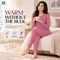Bimla Traders Women's Thermal Top & Bottom Set | Warm Winter Innerwear