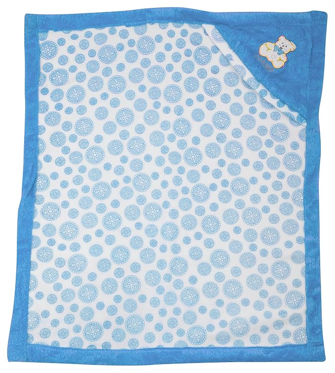 BTfash Newborn Baby Light Weight Fur Lined Hodded Blanket or Wrapper or Sleeping Bag - Pack of 1