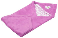 BTfash Newborn Baby Light Weight Fur Lined Hodded Blanket or Wrapper or Sleeping Bag - Pack of 1