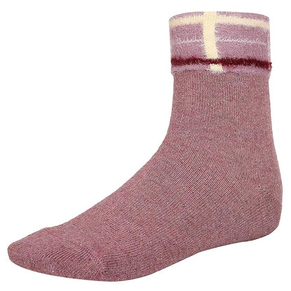 BTfash Womens Ankle Length Warm & Thick Socks Pack of 4