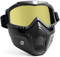 Bimla Traders Goggle Mask Anti Scratch UV Protective Open Face & Eyewear Windproof Unisex