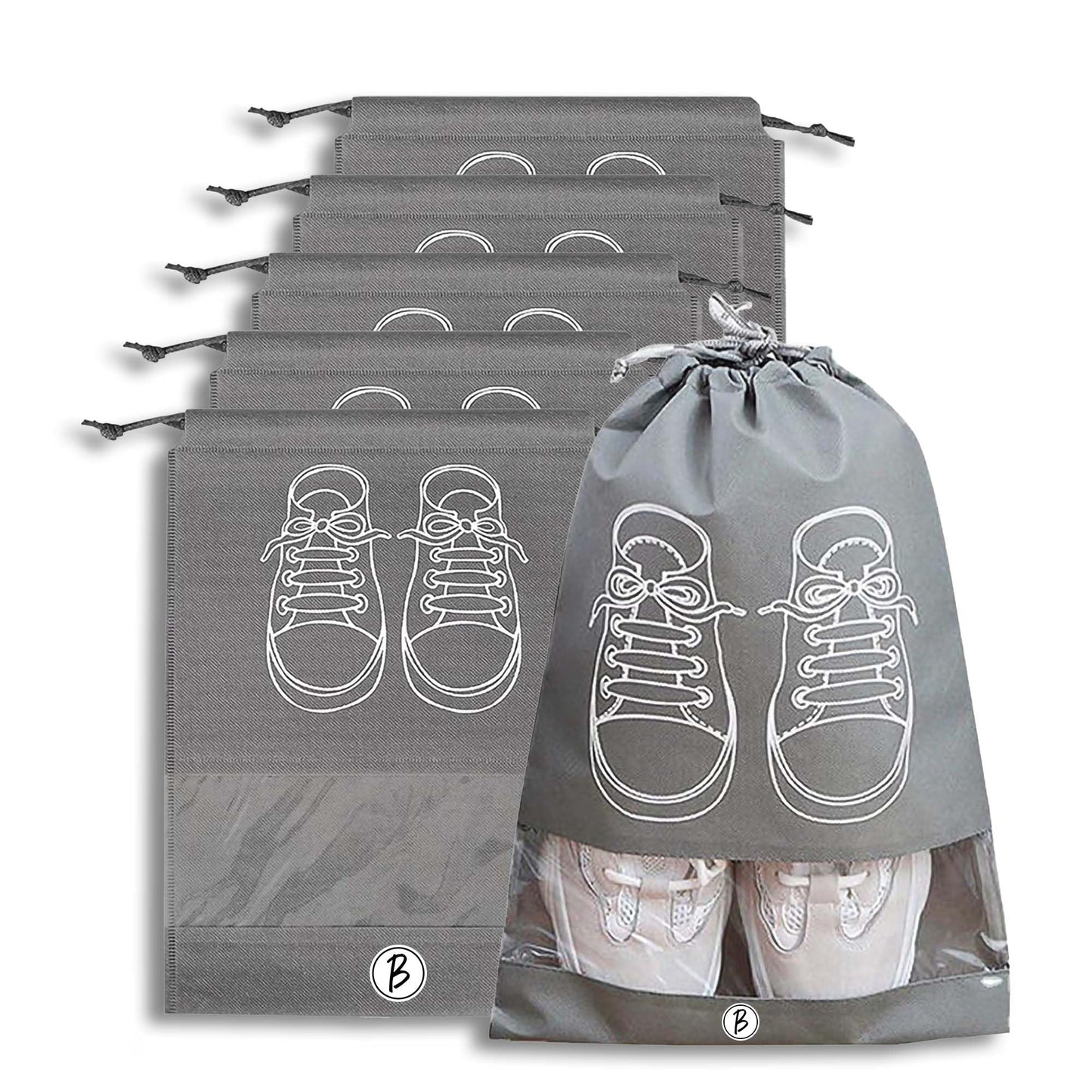 Bimla Traders Shoes Bag for Travel & Storage organizer for Men & Women | Travel Accessories | Shoe Organizer | Shoe Cover for Travel Essentials