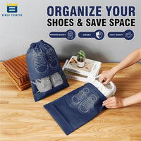 Bimla Traders Shoes Bag for Travel & Storage organizer for Men & Women | Travel Accessories | Shoe Organizer | Shoe Cover for Travel Essentials
