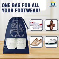Bimla Traders Shoes Bag for Travel & Storage organizer for Men & Women | Travel Accessories | Shoe Organizer | Shoe Cover for Travel Essentials