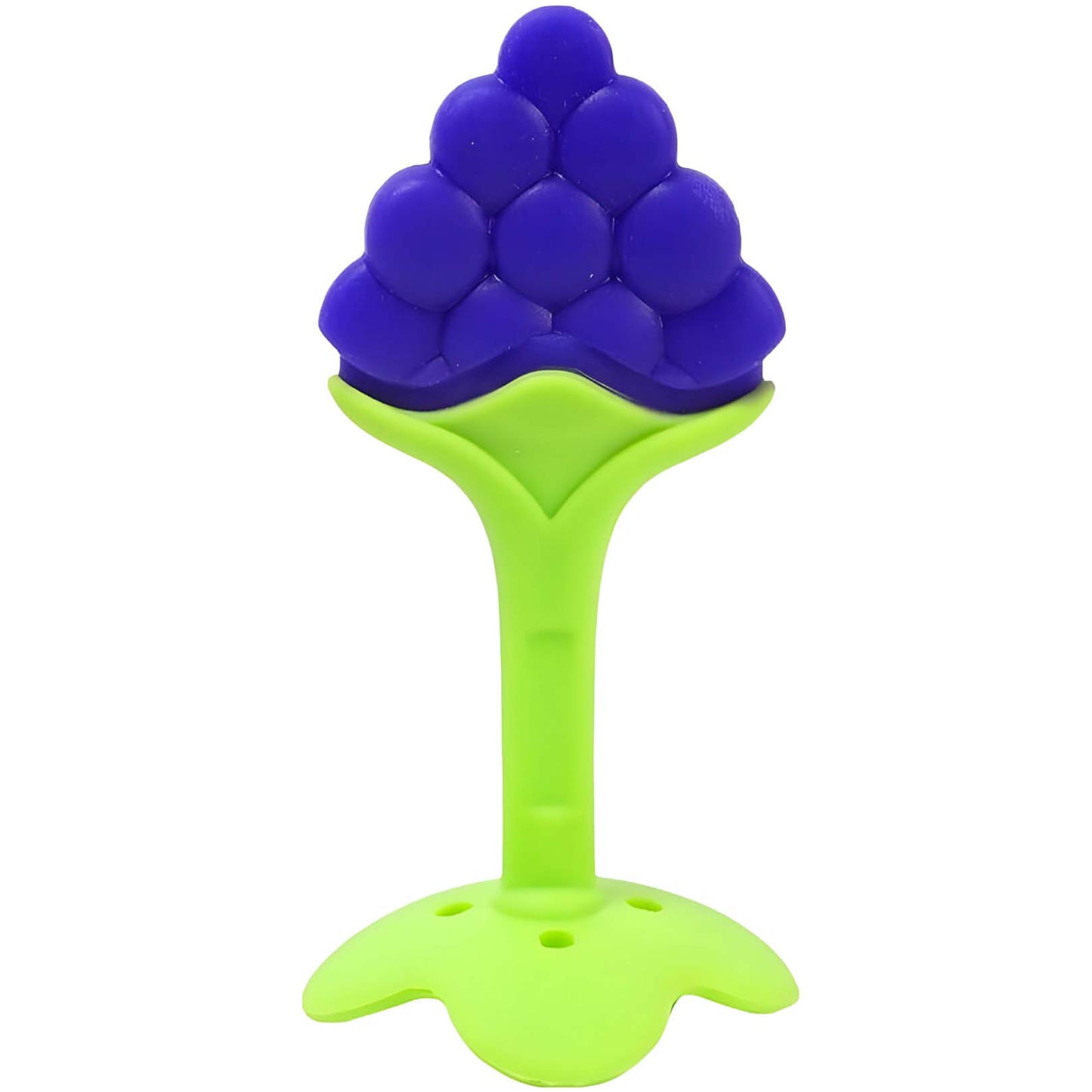 Baby Tree and Fruits Shape Teether Teething | Natural Organic Freezer Safe for Newborn Infant, Babies | Silicone BPA Free | Gum Pain Relief 3D Soother Set