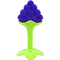 Baby Tree and Fruits Shape Teether Teething | Natural Organic Freezer Safe for Newborn Infant, Babies | Silicone BPA Free | Gum Pain Relief 3D Soother Set