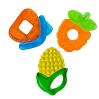 BTfash Baby Water Filled Silicone Cooling Teether | Soft Teething Toy for Babies | Soothes Gums and Easy to Grip | Non-Toxic Food Grade Bpa-Free for Toddlers, Infants | Design May Vary