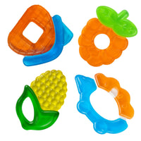 BTfash Baby Water Filled Silicone Cooling Teether | Soft Teething Toy for Babies | Soothes Gums and Easy to Grip | Non-Toxic Food Grade Bpa-Free for Toddlers, Infants | Design May Vary