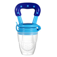 BTfash Baby Silicone Pacifier - Fruit & Food Feeder | Anti Choking Fruit Pacifier | BPA Free Soother | Soft Nibbler/Feeder with Extra Mesh for Newborn, Infants, Toddlers