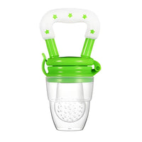 BTfash Baby Silicone Pacifier - Fruit & Food Feeder | Anti Choking Fruit Pacifier | BPA Free Soother | Soft Nibbler/Feeder with Extra Mesh for Newborn, Infants, Toddlers