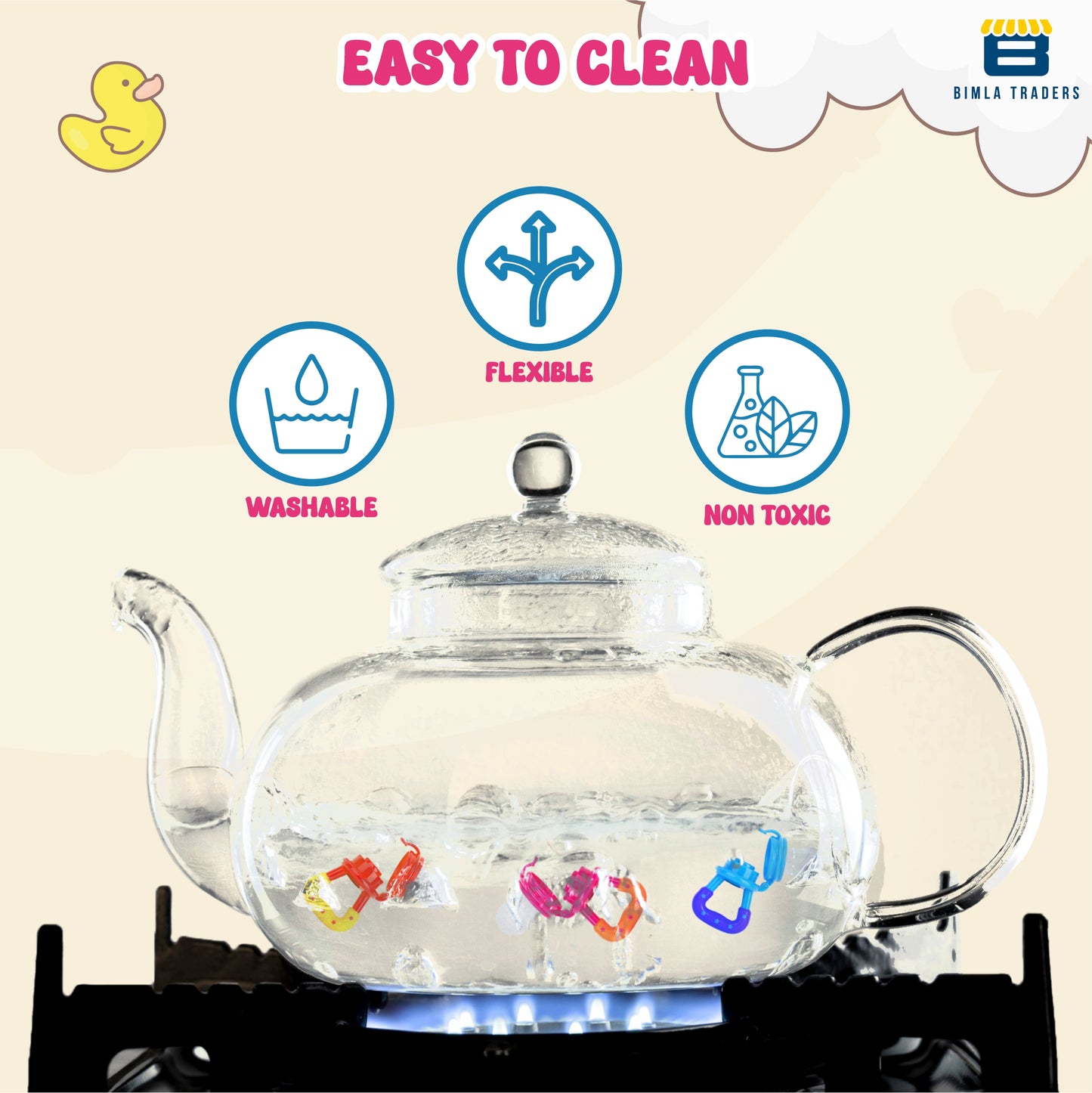 BTfash Baby Silicone Pacifier - Fruit & Food Feeder | Anti Choking Fruit Pacifier | BPA Free Soother | Soft Nibbler/Feeder with Extra Mesh for Newborn, Infants, Toddlers