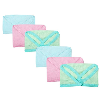 BTfash Baby 100% Cotton Waterproof Washable and Reusable Towel Nappies with inside plastic lining