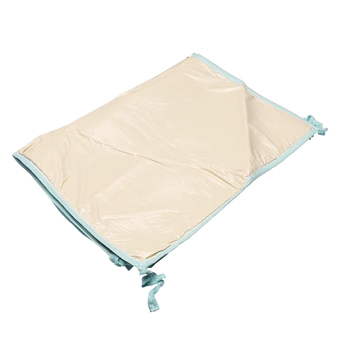 BTfash Baby 2 Layered Towel and Cotton Plastic Waterproof, Reusable Super Soft Wrapping Blanket and Mattress Protector