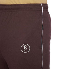 BTfash Mens Regular Fit Comfortable Cotton Track Pants with Both Side Zipper Pocket | Pack of 1
