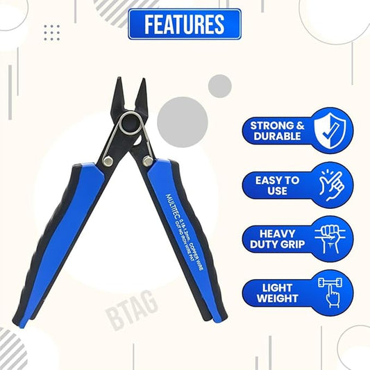 CRAE Multitec Alloy Steel Wire Cutter Nipper 07