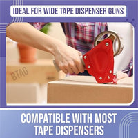 CRAE Brown Packaging Cello Tape For Office, Home and E-Commerce Packing | 100M