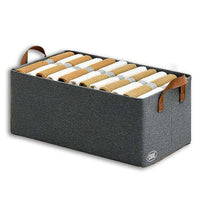 Crae Clothes, Foldable Clothes Storage Baskets for Wardrobe, Books, Saree, Shirts, Stationery Paper, Document Toy, with Handles |