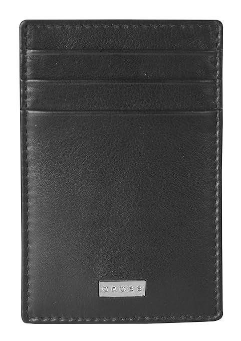 Cross Insignia Men's Money Clip - Black