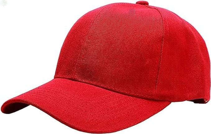 BTfash Classic Plain Adjustable Baseball Cap for Men and Women, Unisex Cap for All Seasons