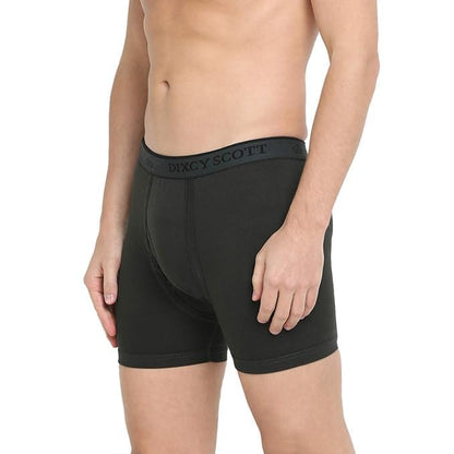 Dixcy Scott Men's Cotton Originals Trunk Snug Fit Solid Innerwear