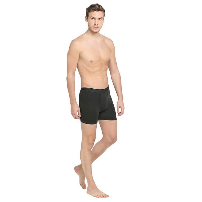 Dixcy Scott Men's Cotton Originals Trunk Snug Fit Solid Innerwear