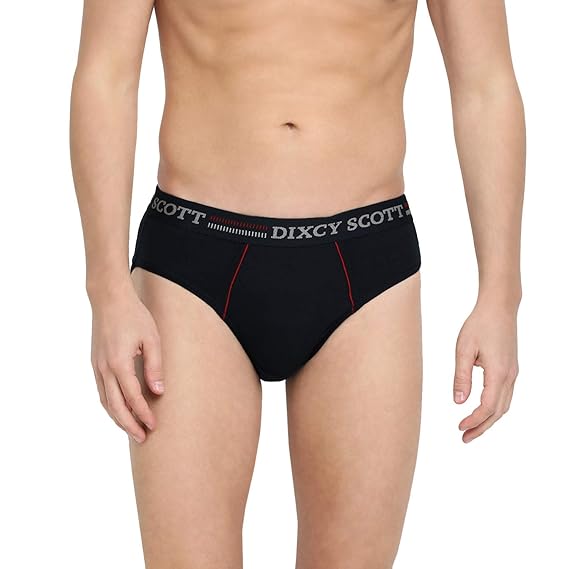 Dixcy Scott Men's Cotton Regular Briefs (Pack of 5)