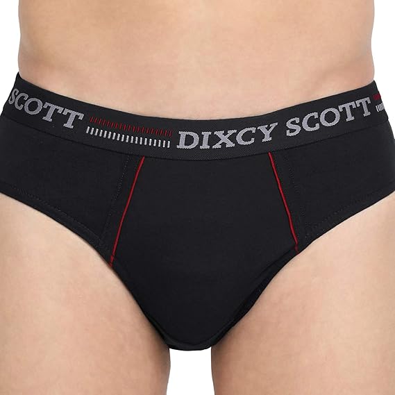 Dixcy Scott Men's Cotton Regular Briefs (Pack of 5)