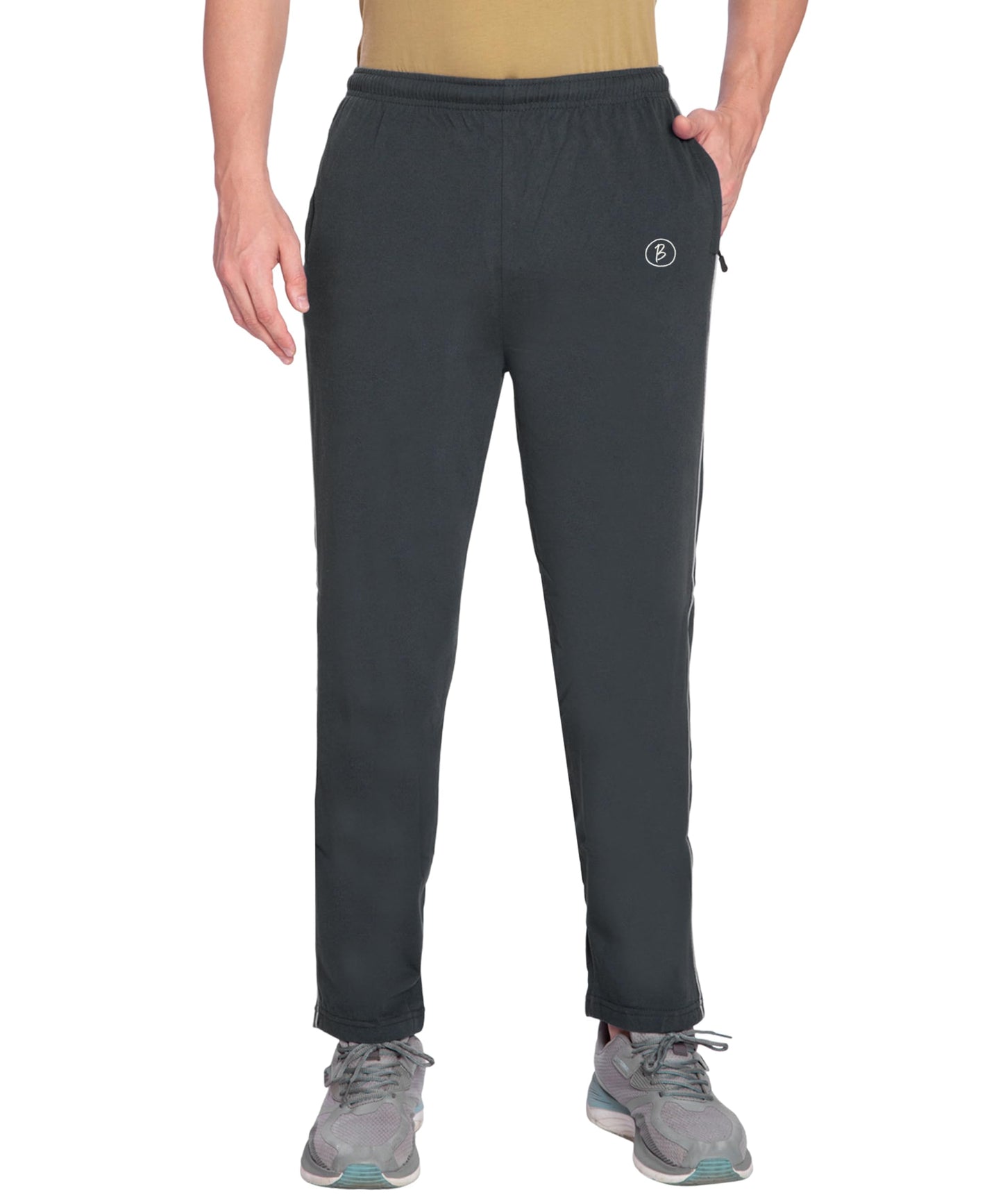 Bimla Traders Mens Regular Fit Comfortable Cotton Track Pants with Both Side Zipper Pocket | Pack of 1