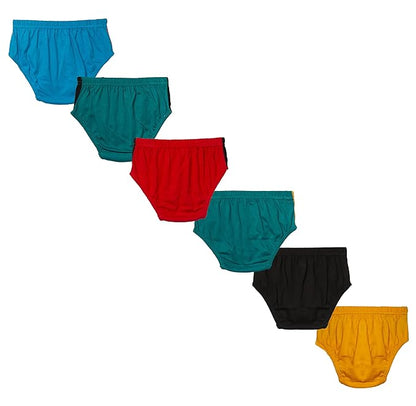 Dowin Boys Cotton Trendy Brief - Pack of 6