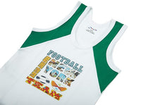 Dowin Sleeveless Printed Cotton Vest for Kids Boys (Pack of 6)