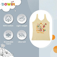 Dowin Girl's Cotton Slip (Pack of 3)