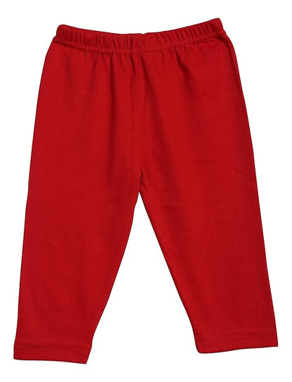 Dowin Unisex- Baby Cotton Solid Pajama Bottom (Pack of 6)