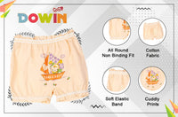 Dowin Boys and Girls 100% Cotton Bloomers(Pack of 6)